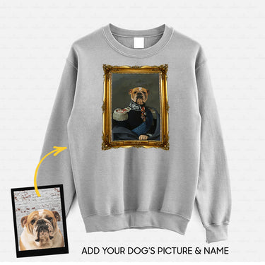 Personalized Dog Gift Idea - Royal Dog's Portrait 48 For Dog Lovers - Standard Crew Neck Sweatshirt